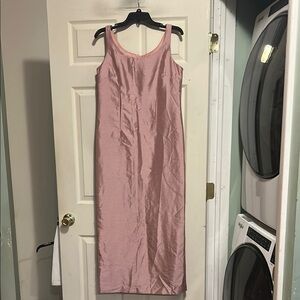 Jessica Howard Pink Sleeveless Maxi Dress Size 8